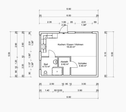 Foto - kleines Häuschen zu vermieten - 500,00 EUR Kaltmiete,