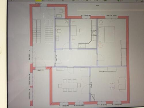 Foto - Erdgeschoss-Wohnung - 450,00&nbsp;EUR Kaltmiete, ca.&nbsp; 78,00&nbsp;m&sup2;