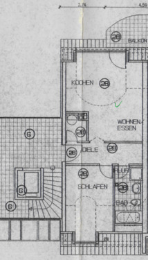 Foto - 2 Zimmer Dachgeschoßwohnung zum Kaufen in Speyer