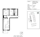 Foto - Moderne 3-Zimmer-Wohnung mit Balkon, Einbauküche & Möbeln