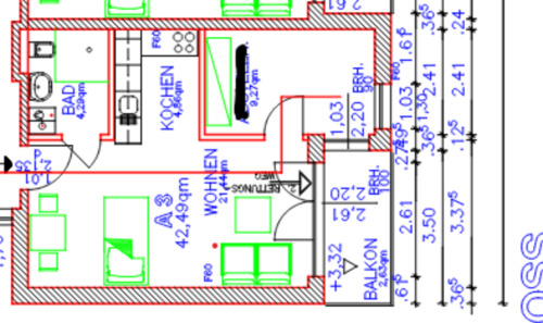 Foto - 2 Zimmer Etagenwohnung zur Miete in Menden (Sauerland)
