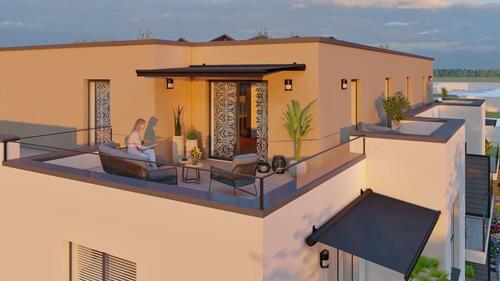 Foto - Neubau Penthouse mit Dachterrasse