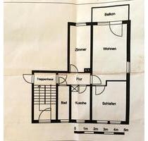 Schöne helle 3 Zimmer Wohnung in Bleicherode