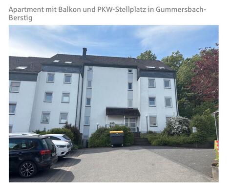 Foto - 1 Zimmer Erdgeschoßwohnung zur Miete in Gummersbach