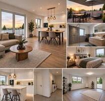 3-Zimmer-Dachgeschosswohnung mit großer Dachterrasse in Pforzen