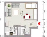 Foto - Frisch renovierte 1-Zimmer Wohnung