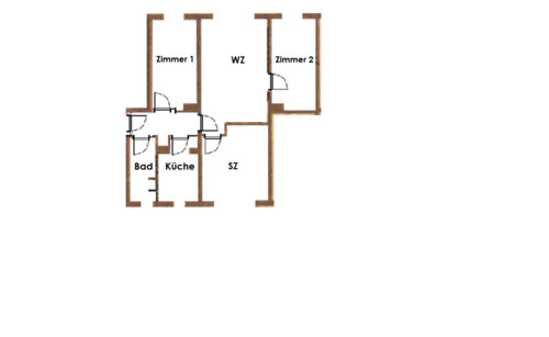 Foto - 4 Zimmer Etagenwohnung zur Miete in Güstrow
