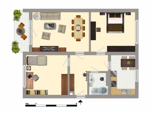 Foto - Etagenwohnung in Merseburg zur Miete