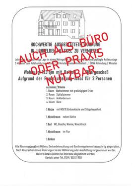 Foto - Büro Wohnung in Lohfelden Kassel zu vermieten 123 m2