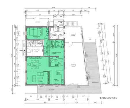 Foto - 2 Zimmer Erdgeschoßwohnung zur Miete in Backnang