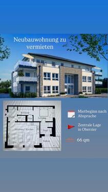 Foto - Neubauwohnung zu vermieten - 759,00&nbsp;EUR Kaltmiete, ca.&nbsp; 66,00&nbsp;m&sup2;