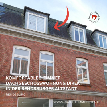 Foto - Komfortable 2-Zimmer-Dachgeschosswohnung direkt in der Rendsburger Altstadt