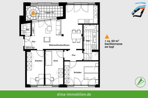Foto - Etagenwohnung zur Miete in Schkeuditz