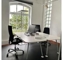 Helle, möblierte Bürofläche in ehemaliger Schmiede - All-in-Miete - Hamburg Winterhude