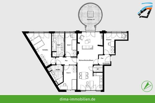 Foto - Etagenwohnung zur Miete in Schkeuditz