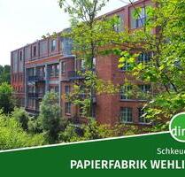 ERSTBEZUG sanierte Papierfabrik | EG-Whg. mit Nordwest-Terrasse, Duschbad, Abstellraum u.v.m. - Schkeuditz
