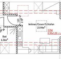 Studio Neubauwohnung 40 m² – Balkon – Stellplatz - Rheda-Wiedenbrück