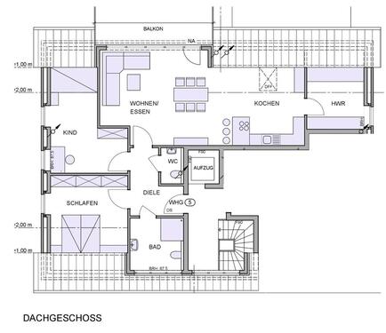 Foto - Schöne neue Dachgeschoßwohnung mit Balkon in Heiden