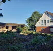Haus 2 Wohnungen, Pferde-Hobbystall Garagen Nebengeb., Ortsrand - Brackel