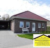 Anfragestopp! Zeitnah bezugsfrei: Moderner Bungalow mit Carport! - Friedeburg