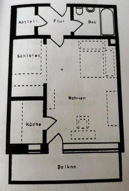 Foto - vermietete 1-Zimmer-Wohnung inkl. Tiefgaragenstellplatz