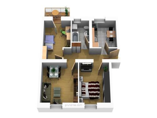 Foto - Etagenwohnung in Magdeburg zur Miete