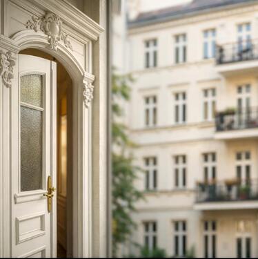 Foto - Ruhige Altbauwohnung im Hinterhaus ca. 110 m², frisch saniert