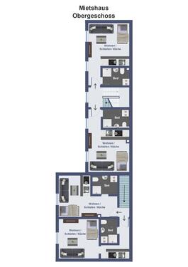 Foto - 8 Zimmer Mehrfamilienhaus, Wohnhaus zum Kaufen in Straubing