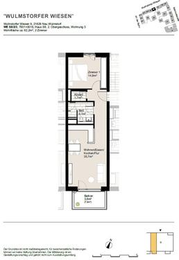 Foto - 2 Zimmer Etagenwohnung zur Miete in Neu Wulmstorf