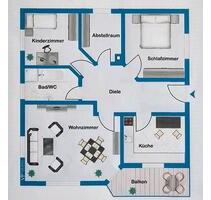 3-Zimmer-Wohnung mit traumhafter Aussicht in Windeck-Rosbach