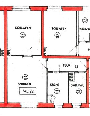 Foto - Renovierte 2-Raumwohnung mit Tageslichtbad & Badewanne ab 0326