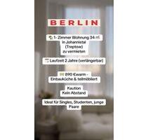 1 Zimmer Wohnung Berlin ab sofort FREI