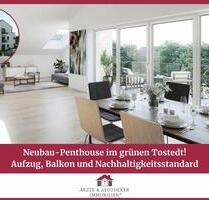 Neubau-Penthouse im grünen Tostedt! Aufzug, Balkon & Nachhaltigkeitsstandard