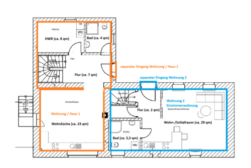 Foto - 6 Zimmer Einfamilienhaus zur Miete in Heidenau