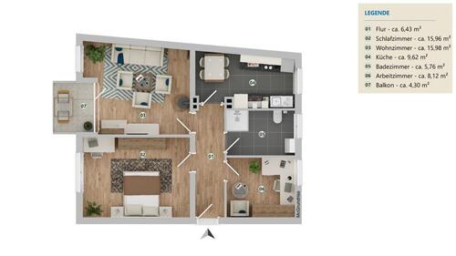 Foto - Gemütliche Wohnung nahe des Harkortsees!