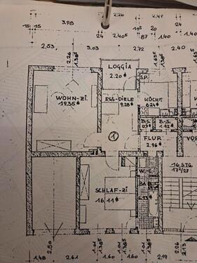 Foto - Möbelierte Wohnung zu vermieten 2,5 Zimmer +Balkon 64 qm