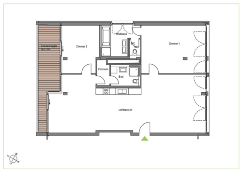 Foto - 3 Zimmer Etagenwohnung zur Miete in Düsseldorf