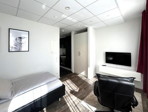 Foto - Moderne 1-Zimmer-Wohnung, zentral in Niederrad, möbliert & vollausgestattet