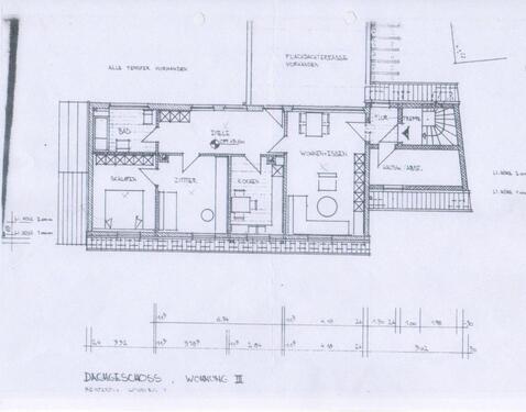Foto - 3 Zimmer Dachgeschoßwohnung zur Miete in Klingenmünster