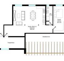Erstbezug 2-Zimmer-Wohnung in Fulda-Münsterfeld