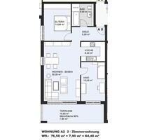 Neubau-Erstbezug: 3-Zimmer-Erdgeschosswohnung mit Terrasse - Lörrach Brombach