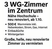 Zimmer zu vermieten - 500,00 EUR Kaltmiete, in Fulda (PLZ: 36037)