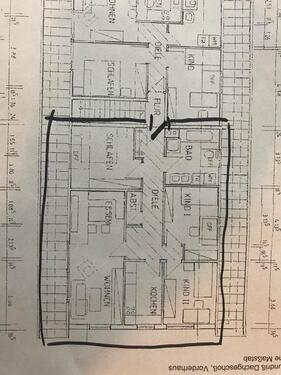 Foto - 4 Zimmer Küche Bad 2. OG Wohnung in Warburg OT Dössel