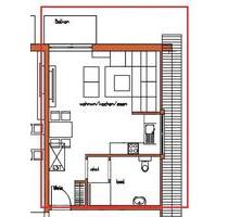 1 Zimmer Wohnung Balkon Stellplatz - Bad Lippspringe