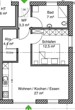 Foto - Etagenwohnung zur Miete in Sinn