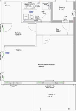 Foto - Mietwohnung, 1,5 Zimmer, 67 qm, NeubauErstbezug