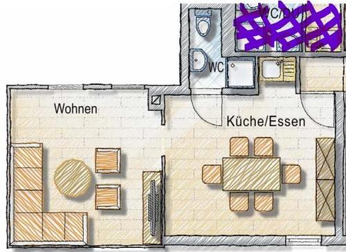 Foto - 2 Zimmer Etagenwohnung in Ravensburg