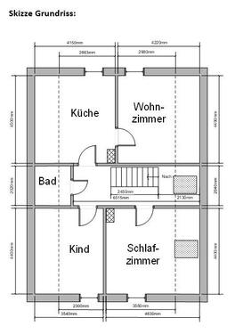 Foto - 3 Zimmer Dachgeschoßwohnung zur Miete in Duisburg