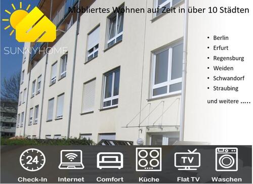 Foto - Monteurwohnung mit Terrasse, inkl. W-Lan, TV und Küche in Regensburg (ID 407)