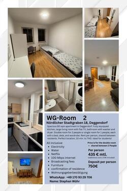 Foto - Student-WG Double Room near THD Deggendorf